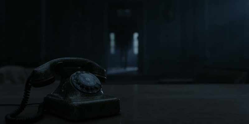 [phone ringing] -[lizard chirps]