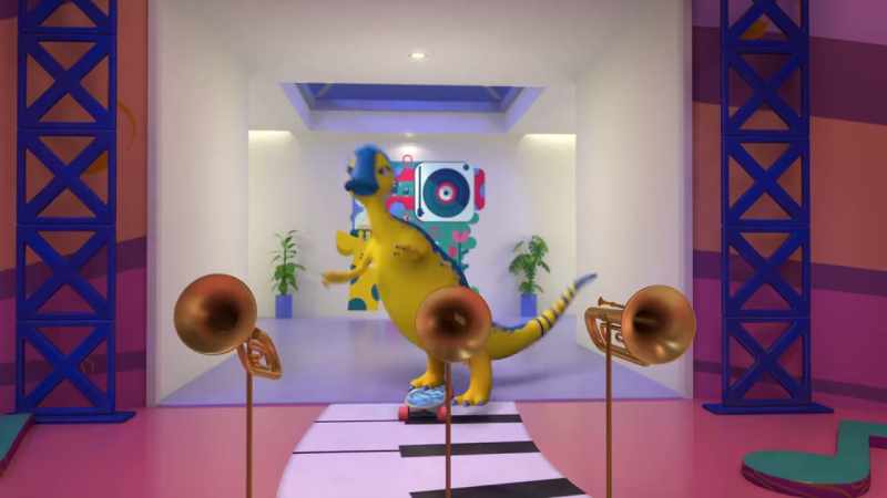 [piano notes playing]