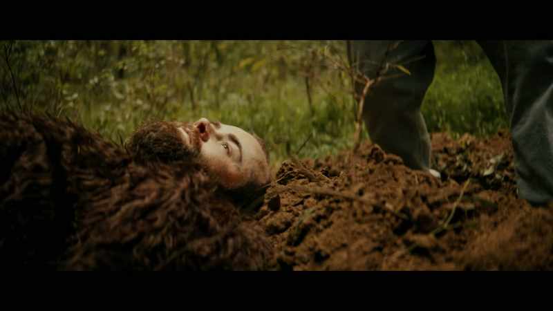 (pickax thuds) (somber music)