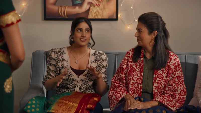 Picking a Sari is like dating