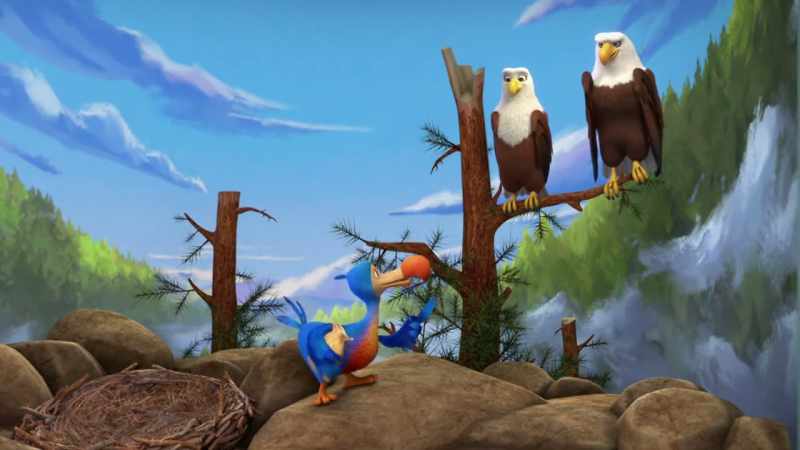 Pierce! Shh! Use your inside squawk