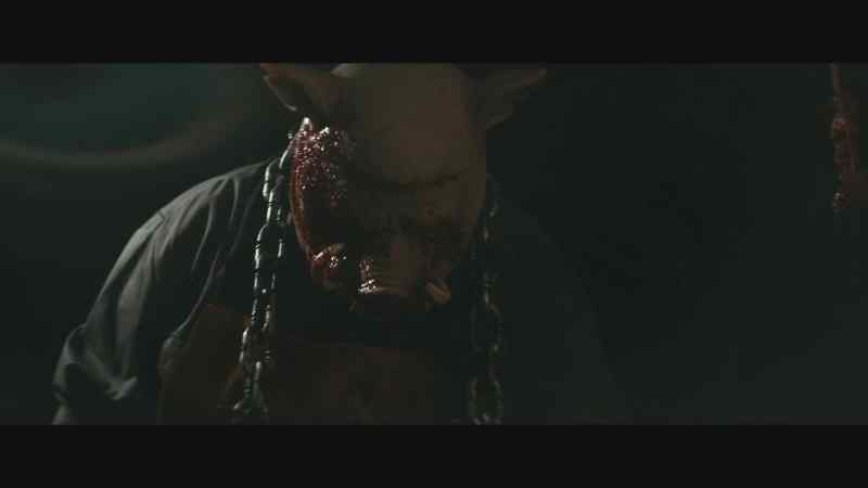 (pig person panting)