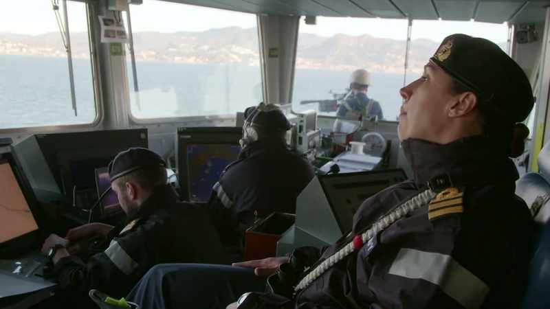 Pilotage for ports like this is mandatory