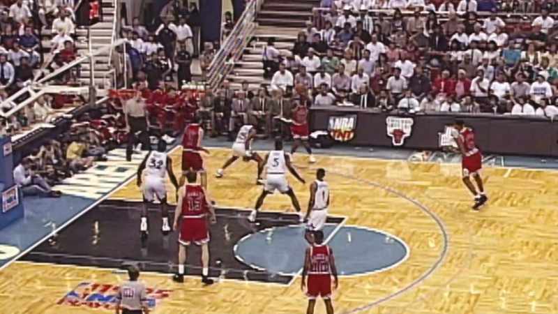 Pippen... finds Michael