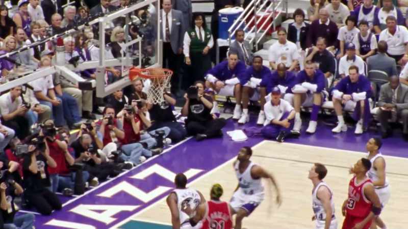 Pippen giving it his best