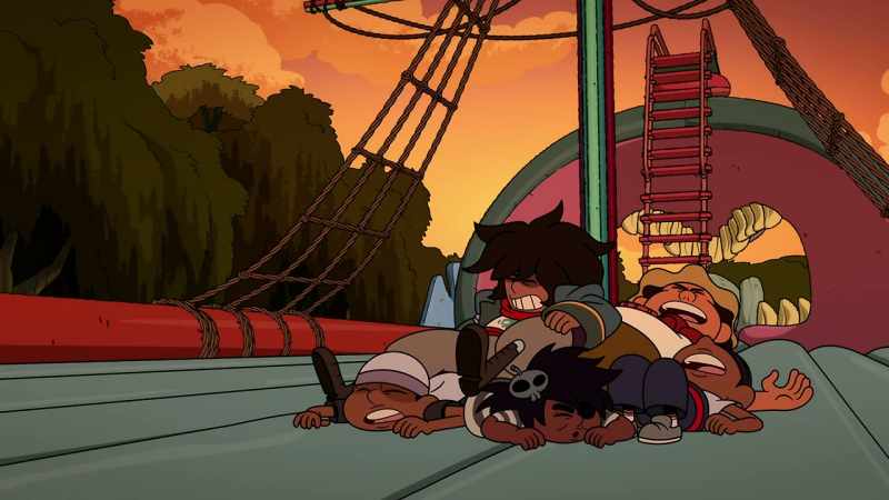 [pirate kids groaning]