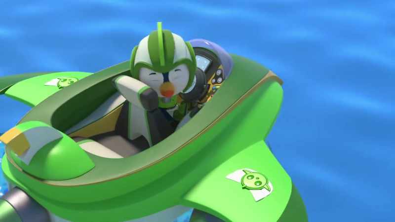 [pirates] ♪ We're plundering pirates from under the sea ♪