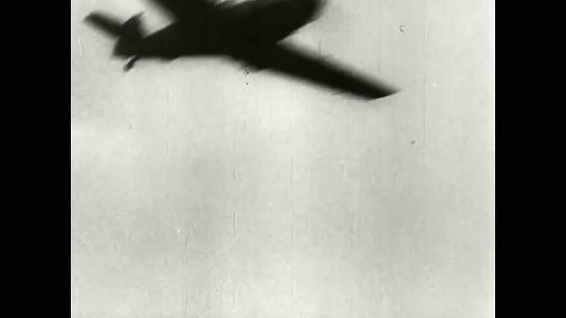 (plane buzzing)