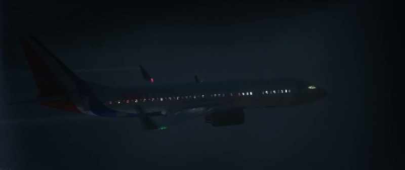[plane engine revving]