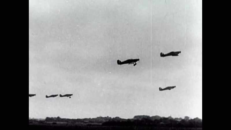 (planes buzzing)