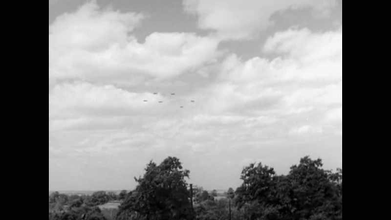 (planes buzzing)