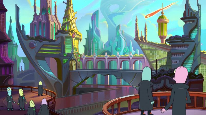 Planet Shlorp was a perfect utopia