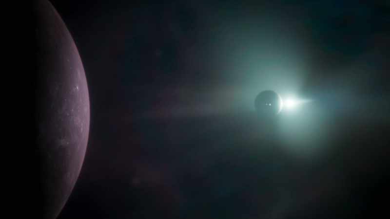 planets enveloped by fierce radiation