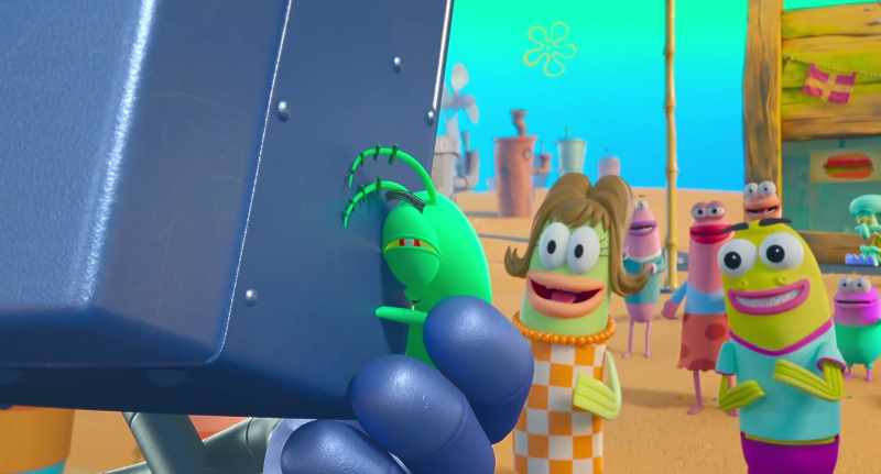 [Plankton giggling]