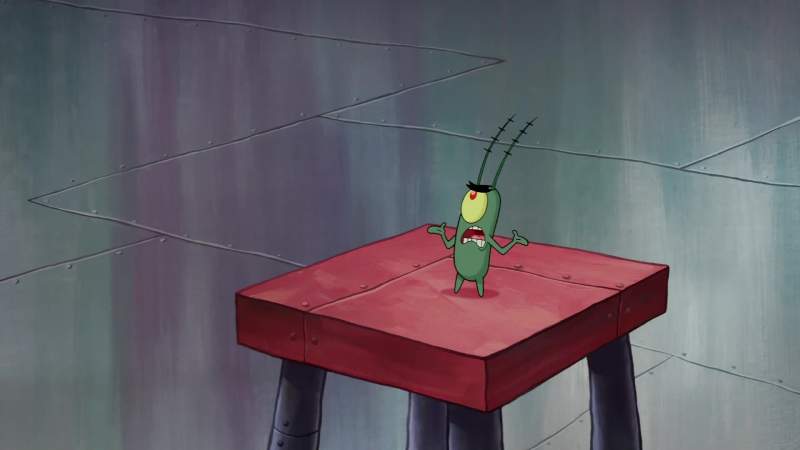 Plankton Not now hon