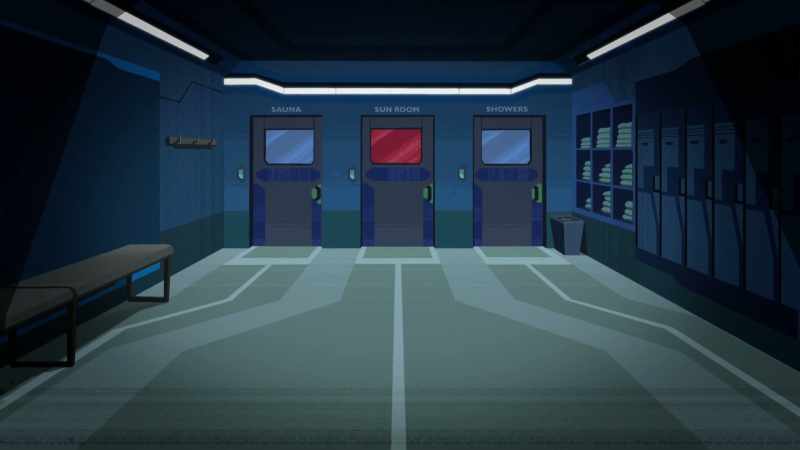 (PLASTIC MAN YELPING) Help! Help! -(DOOR THUDDING)