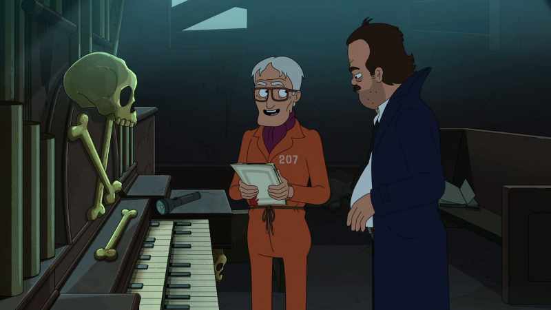 Play a D and then an F. - [plays organ]