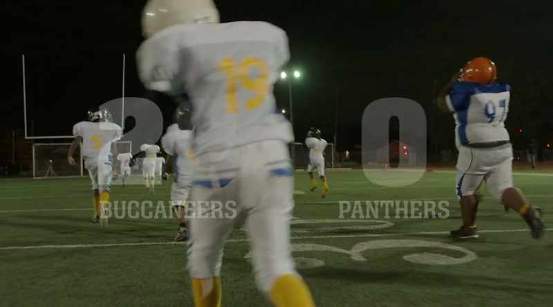 [players shouting]