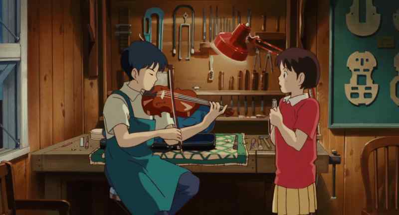 [playing classical music]