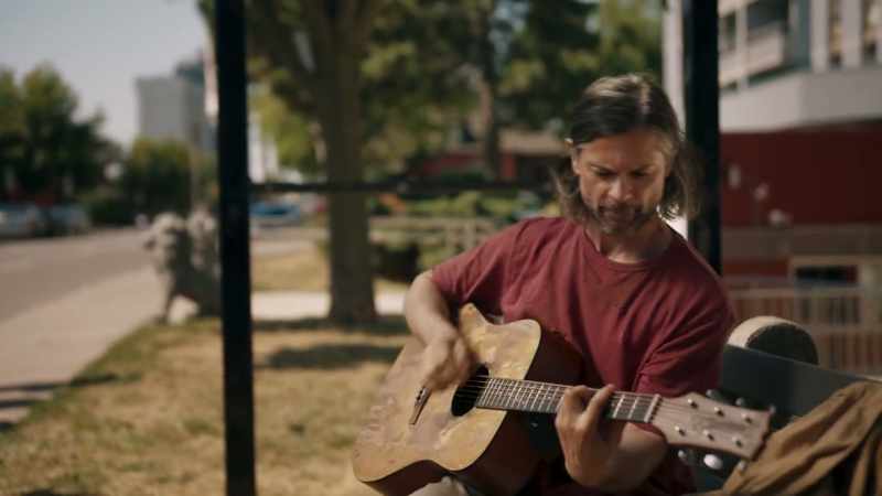 (playing guitar)
