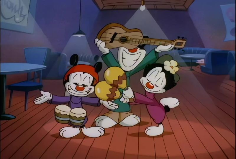 [PLAYING JAZZ MUSIC]