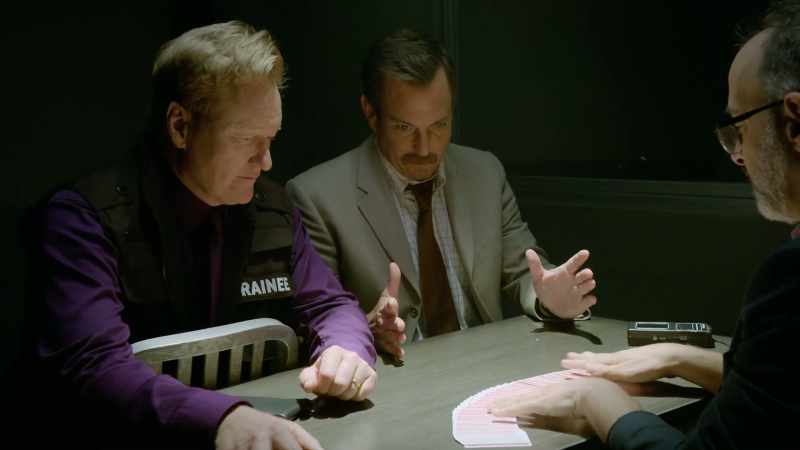Please, detective, to take any card you want