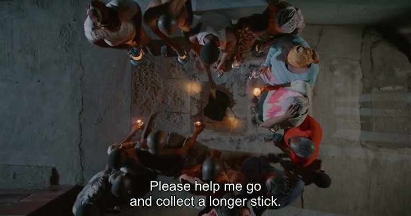 Please help me go and collect a longer stick