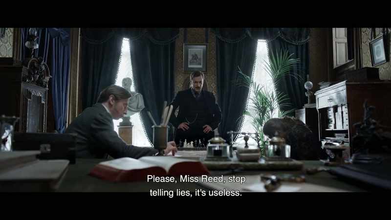 Please, Miss Reed, stop telling lies, it's useless