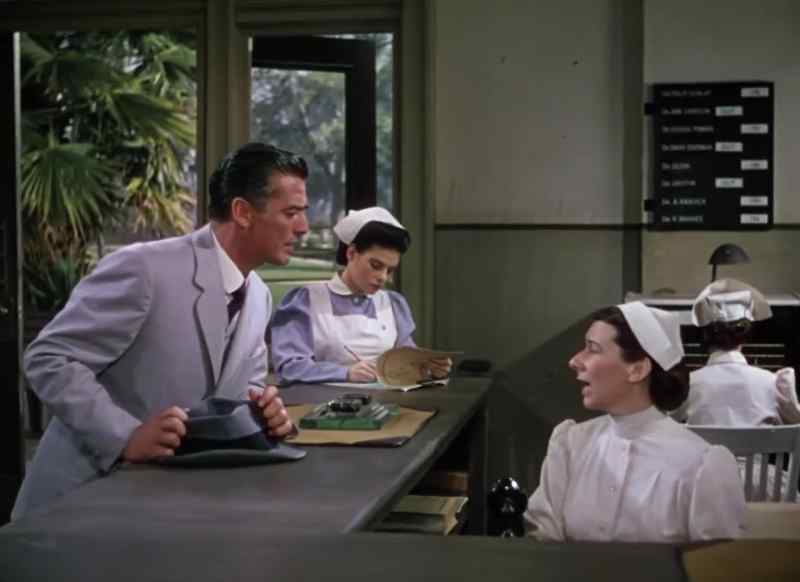 Please, nurse, I must see her