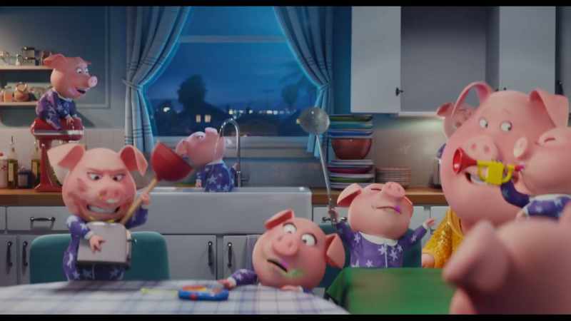 Please, piggies, beddy-bye time
