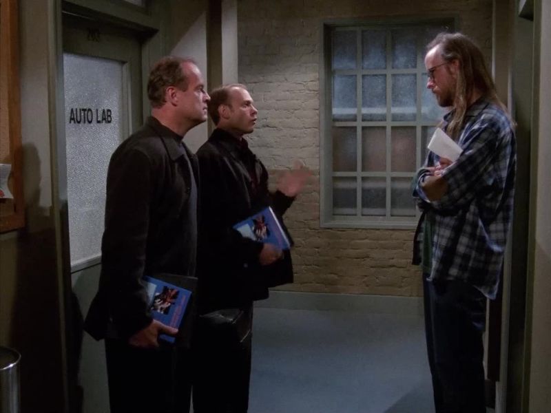 Please, please, don't throw us out. - We'll shut up, we promise