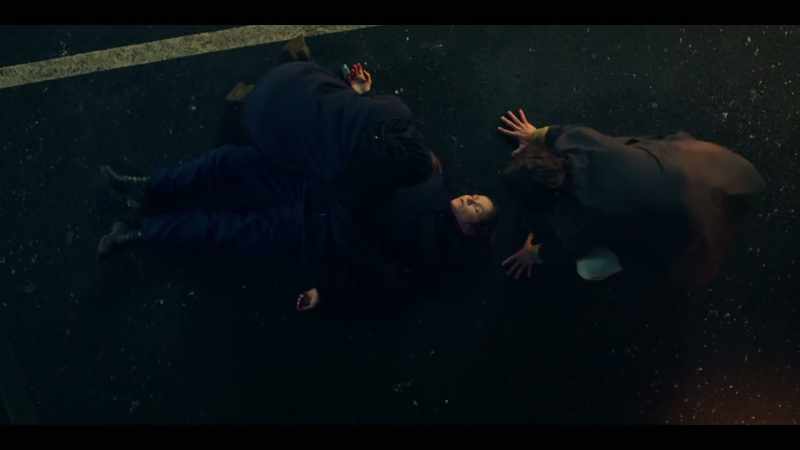 Please. She just fell on the floor. I don't know what happened