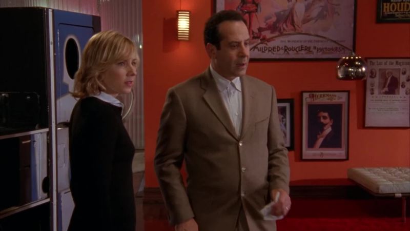 Please step away from the cabinet, Mr. Monk