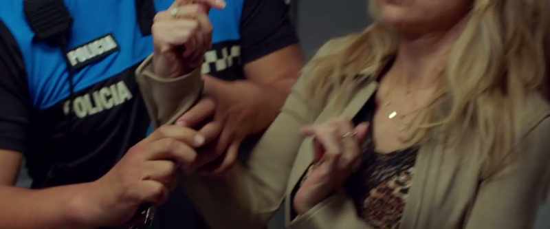 Please, there's no need. - Gosh. They're real handcuffs