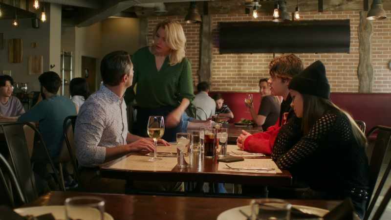 Please uh, stay. Enjoy dinner