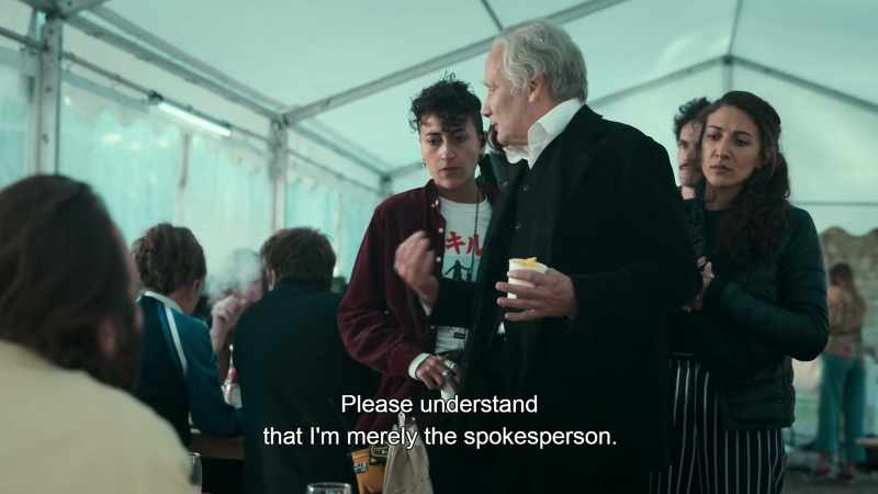 Please understand that I'm merely the spokesperson