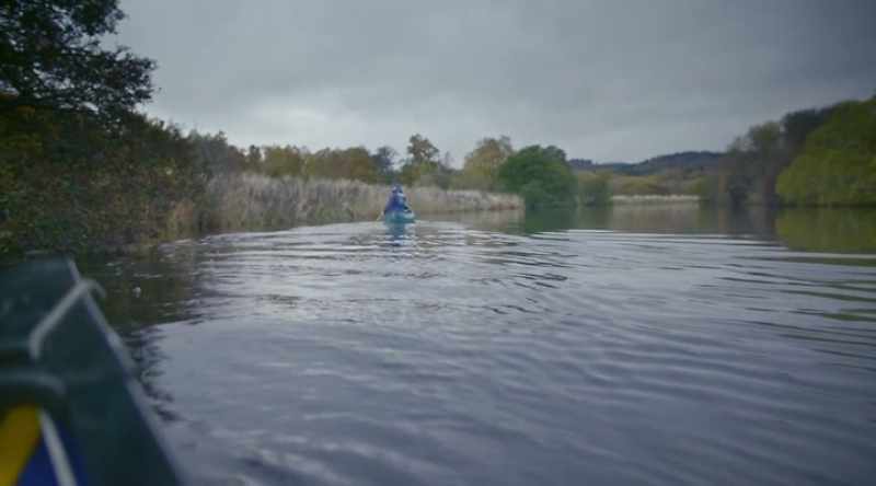 Plunging into a cold loch can be risky