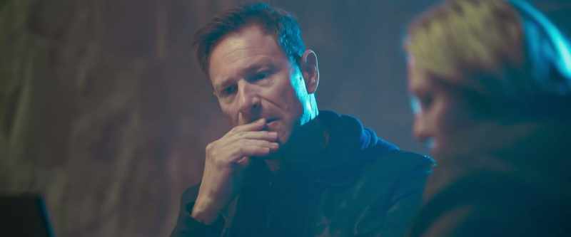 [poignant, pensive music playing]