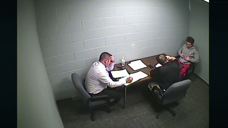 Police asked Riley about his grandfather's gun