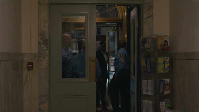 (police chatter in background)