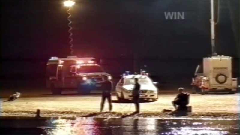 Police divers into the water around 10:00