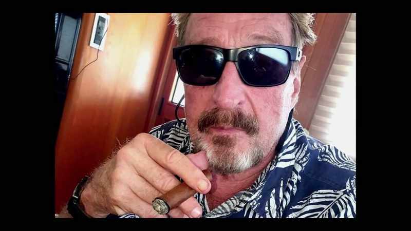 Police in Belize want to talk to McAfee