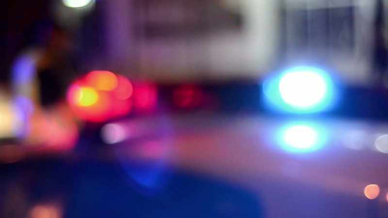 [Police radio chatter]