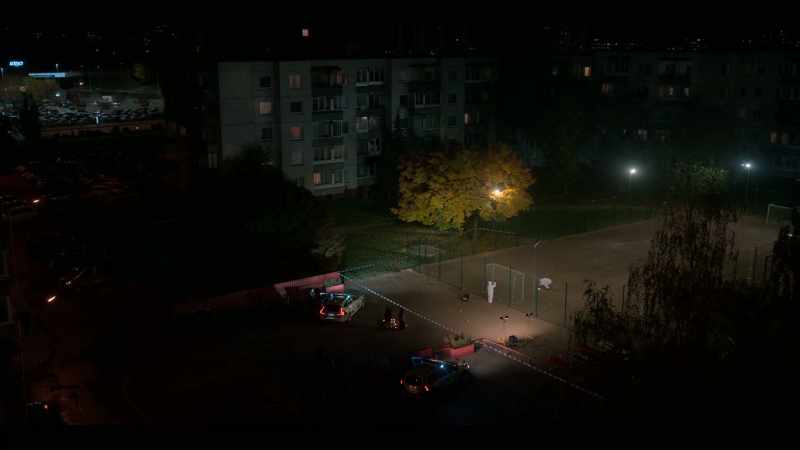 [POLICE RADIO CHATTER] - [SIRENS]