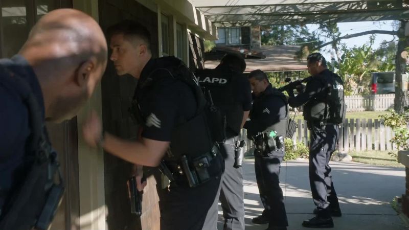 Police! We have a warrant!
