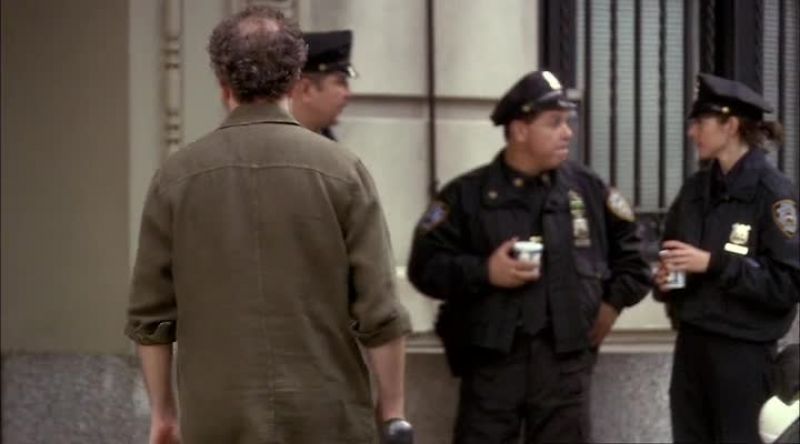 POLICEMAN 1: Yeah, that's right. POLICEMAN 2: Uh-huh