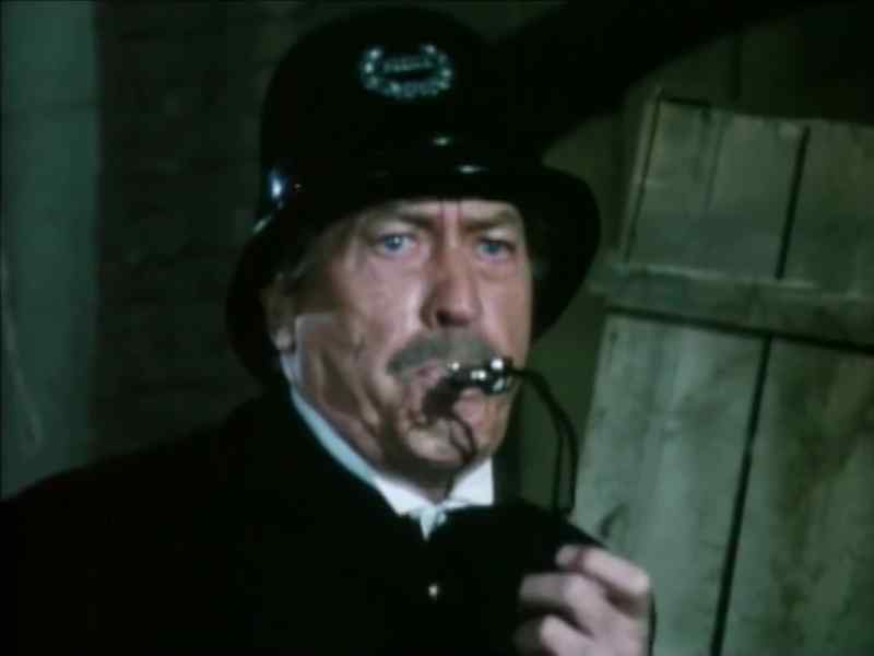 [ Policeman Whistling]