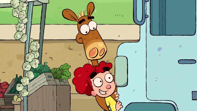 Pony, can you believe this?! I think she likes him!