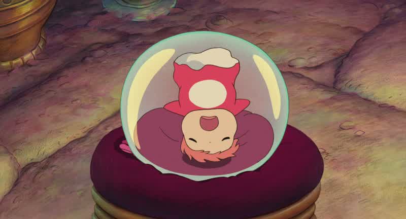 Ponyo ponyo Ponyo loves sosukeI will be a human too