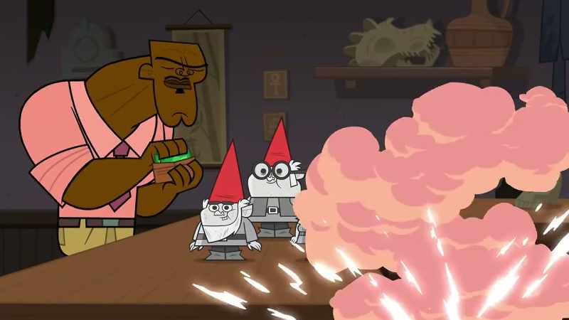(Poof) These gnomes come with a serious warning